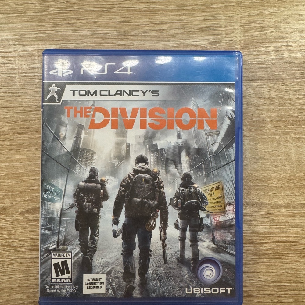 Tom Clancys THE DIVISION. PS4.